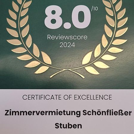 Zimmervermietung Schoenfliesser Stuben Auch Fuer Monteure Eisenhüttenstadt Εξωτερικό φωτογραφία