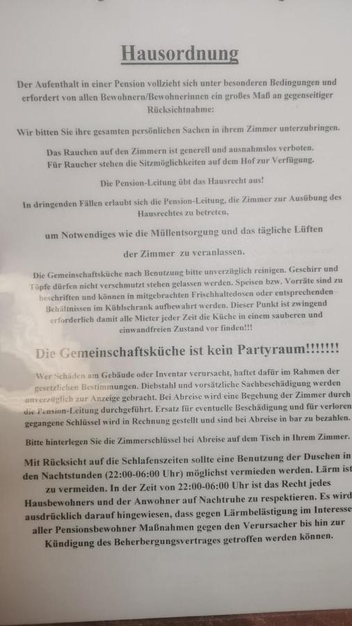 Zimmervermietung Schoenfliesser Stuben Auch Fuer Monteure Eisenhüttenstadt Εξωτερικό φωτογραφία